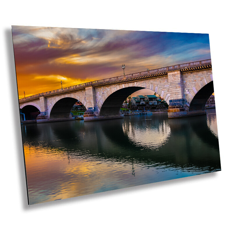 Lakefront Legacy: London Bridge Lake Havasu City Arizona Print