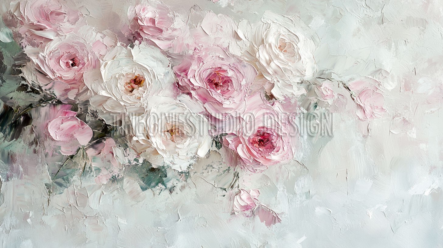 Frame TV Art Set Digital Images Desktop Abstract Painting Background 16:9