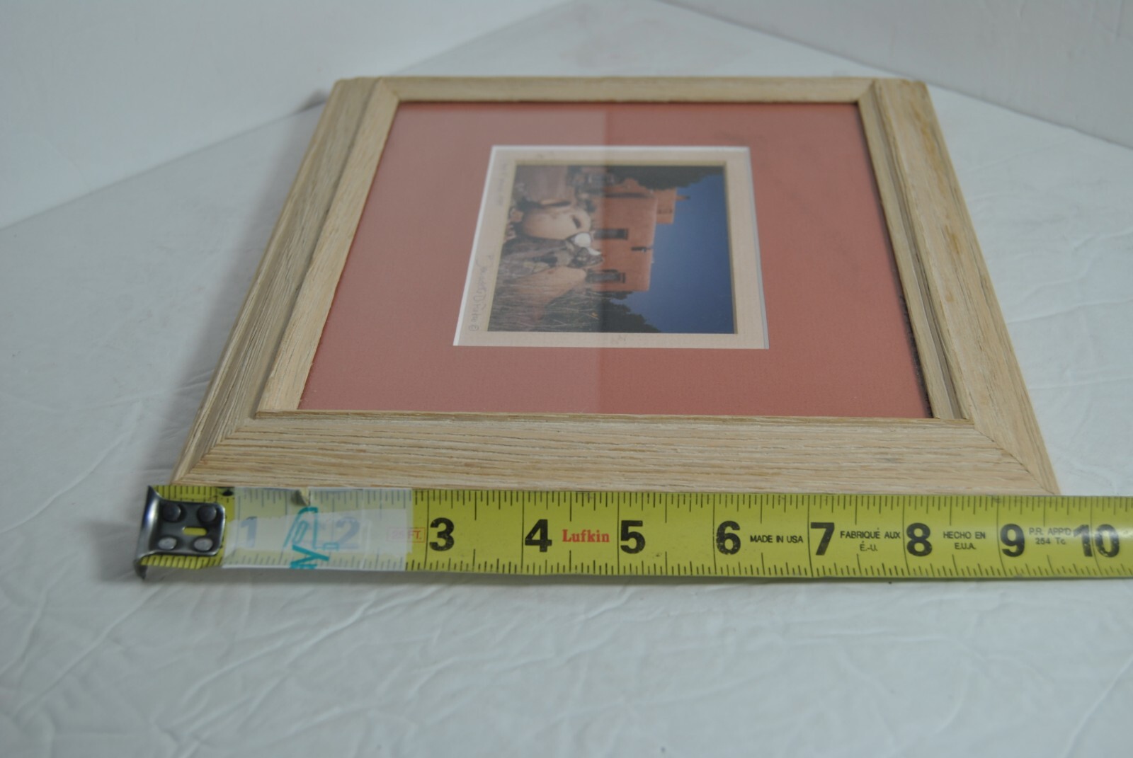 Vintage 1989 New Mexico Framed and Double Matted Photograph Signed and Dated