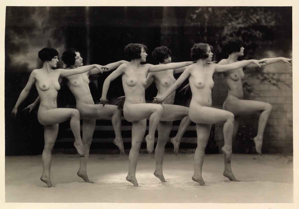 8 Photo SET by Albert Arthur Allen – Vintage 1920’s Nudes ART DECO