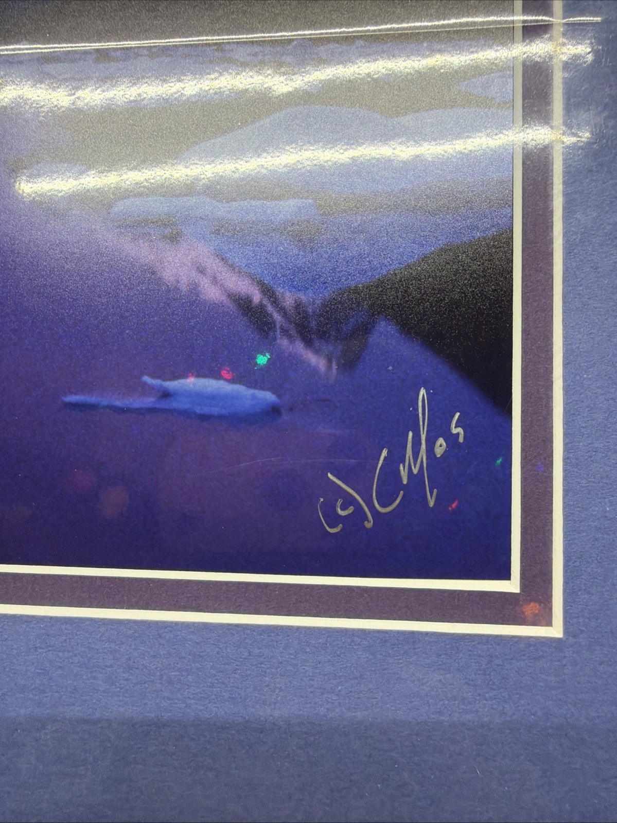 Portage Lake In Alaska A Hand Signed Print By Carlos Rojas