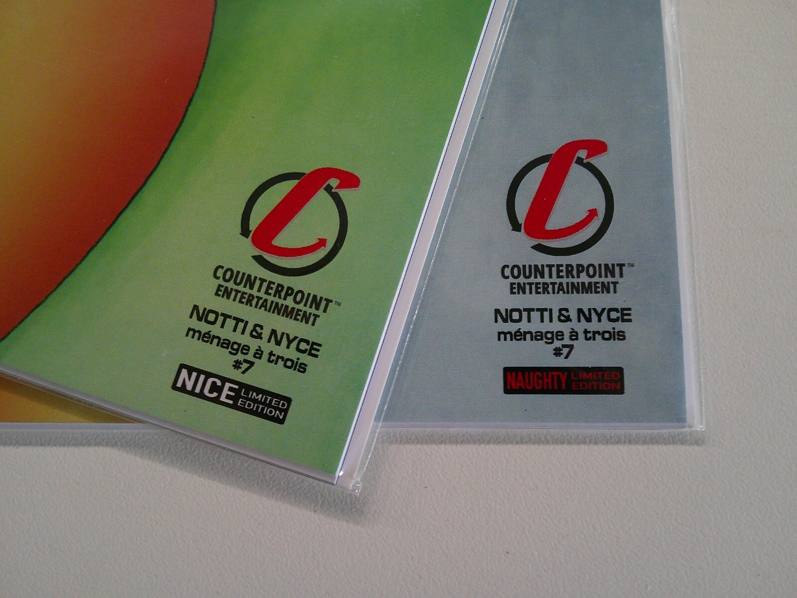 Notti & Nyce Menage #7 Set of 2 Limited Edition NM