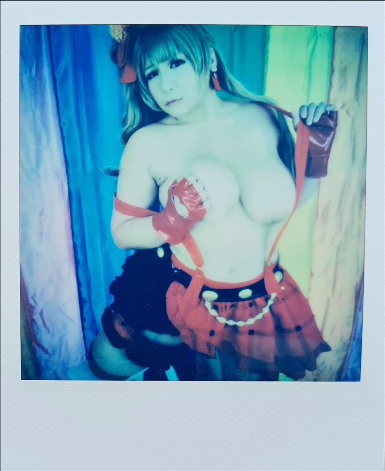 NOBUYOSHI ARAKI *Cosplay*POLAROID ORIGINAL SIGNED & CERTIFIED BY ARTIST