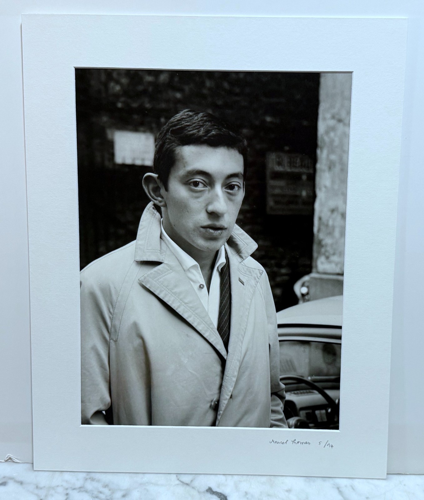 FRENCH PHOTOGRAPHER MARCEL THOMAS – SIGNED AND NUMBERED GELATIN SILVER PRINT