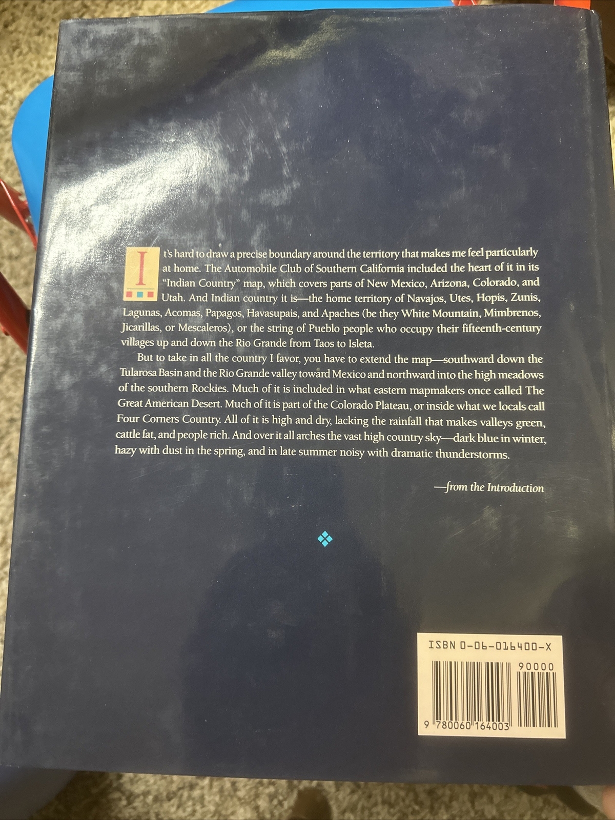 Hillerman Country Photographs By Barney Hillerman 1st Edition