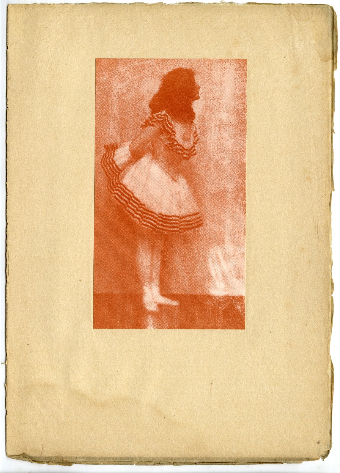 Charles Yarnall Abbott, “A Coryphee” April 1905, Original Camera Work X Halftone