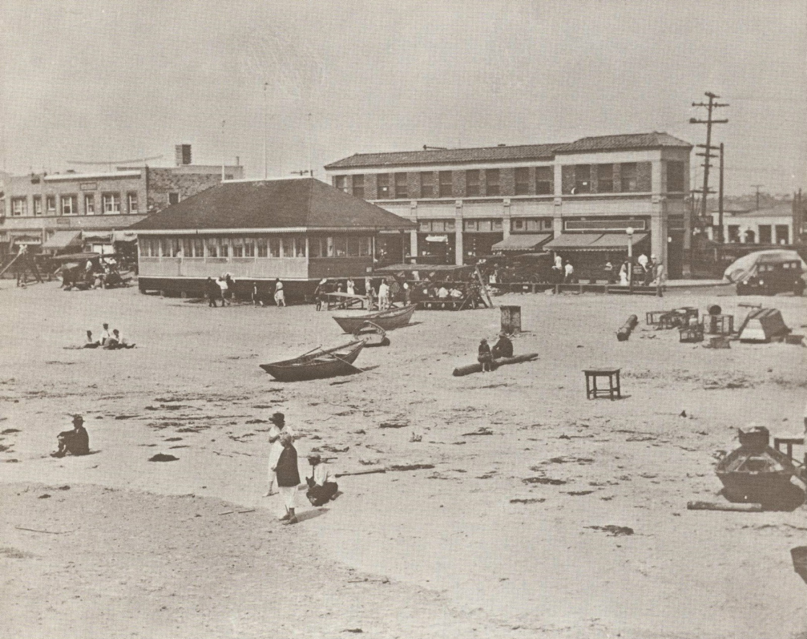 NEWPORT BEACH Dory Fish Market VINTAGE Photo Print 963 11″ x 14″