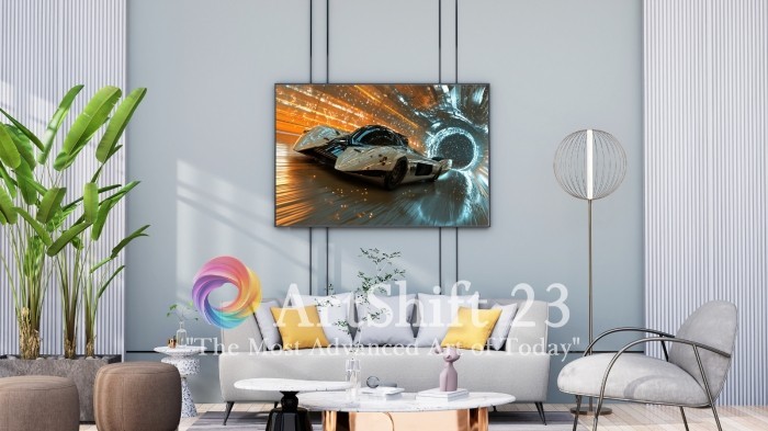 Printable Wall Art Digital Download Ai Image Background Art – Tunnel