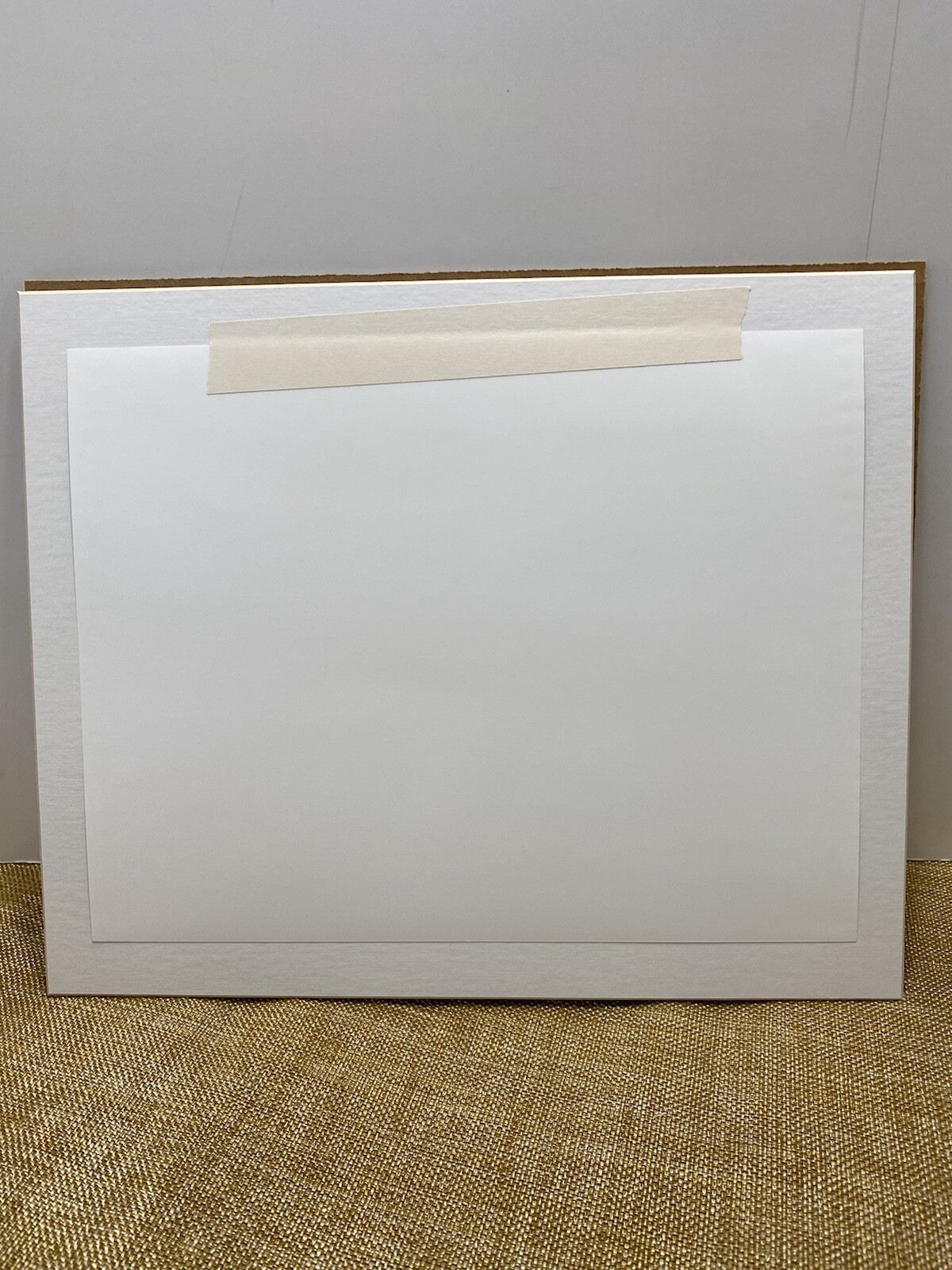 Photograph of Child’s Art – Lion – Artwork Matte Included – New