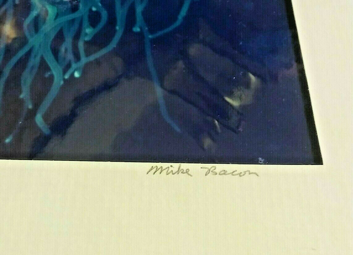 Jellyfish Photograph By Mike Bacon, 5×7 In 8×10 Mat