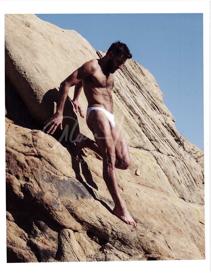 11 X 8.5 Alan Lyon Original Male Photo gay interest (5) Alex the rock