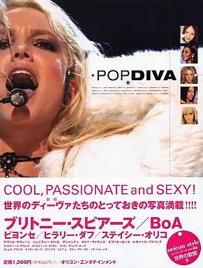 Britney Spears BOA Beyoncé Hillary Duff Stacy Orico Idol Photo Book Pop Divas Ja