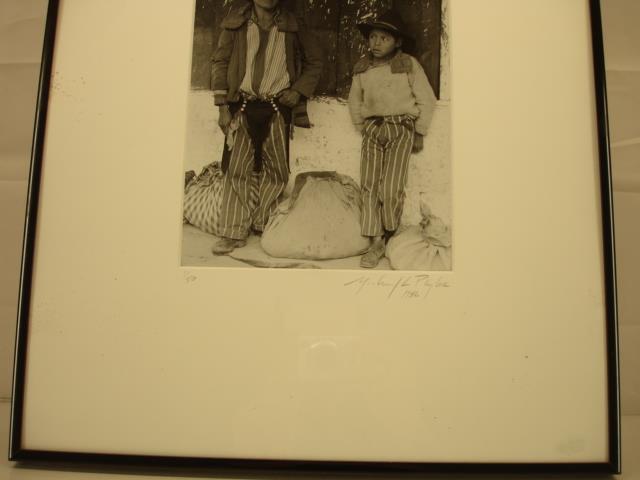Original signed Photograph framed 1/50 Michael L. Plyler 1986 Maya of Guatemala