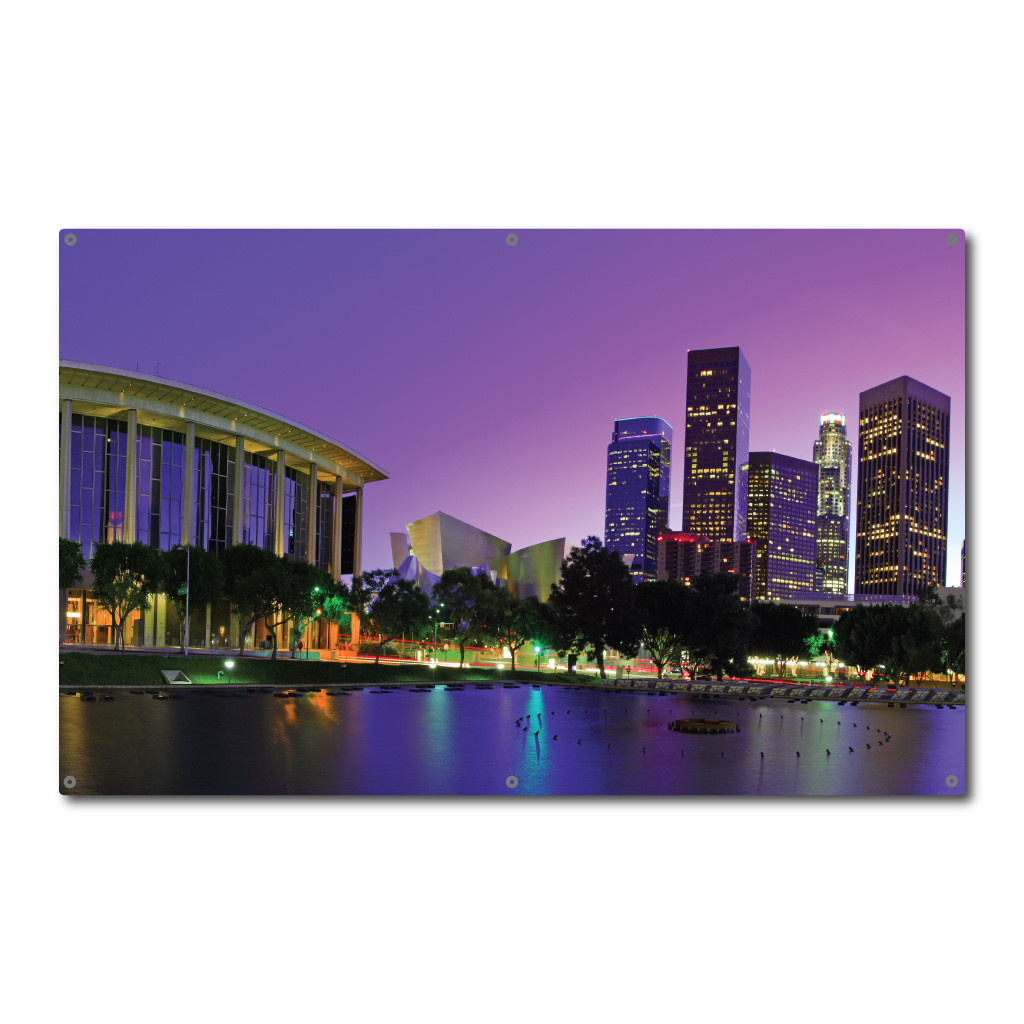 Wall Art – City Scene – Los Angeles – 2.5′ x 4′ Plexiglass Art