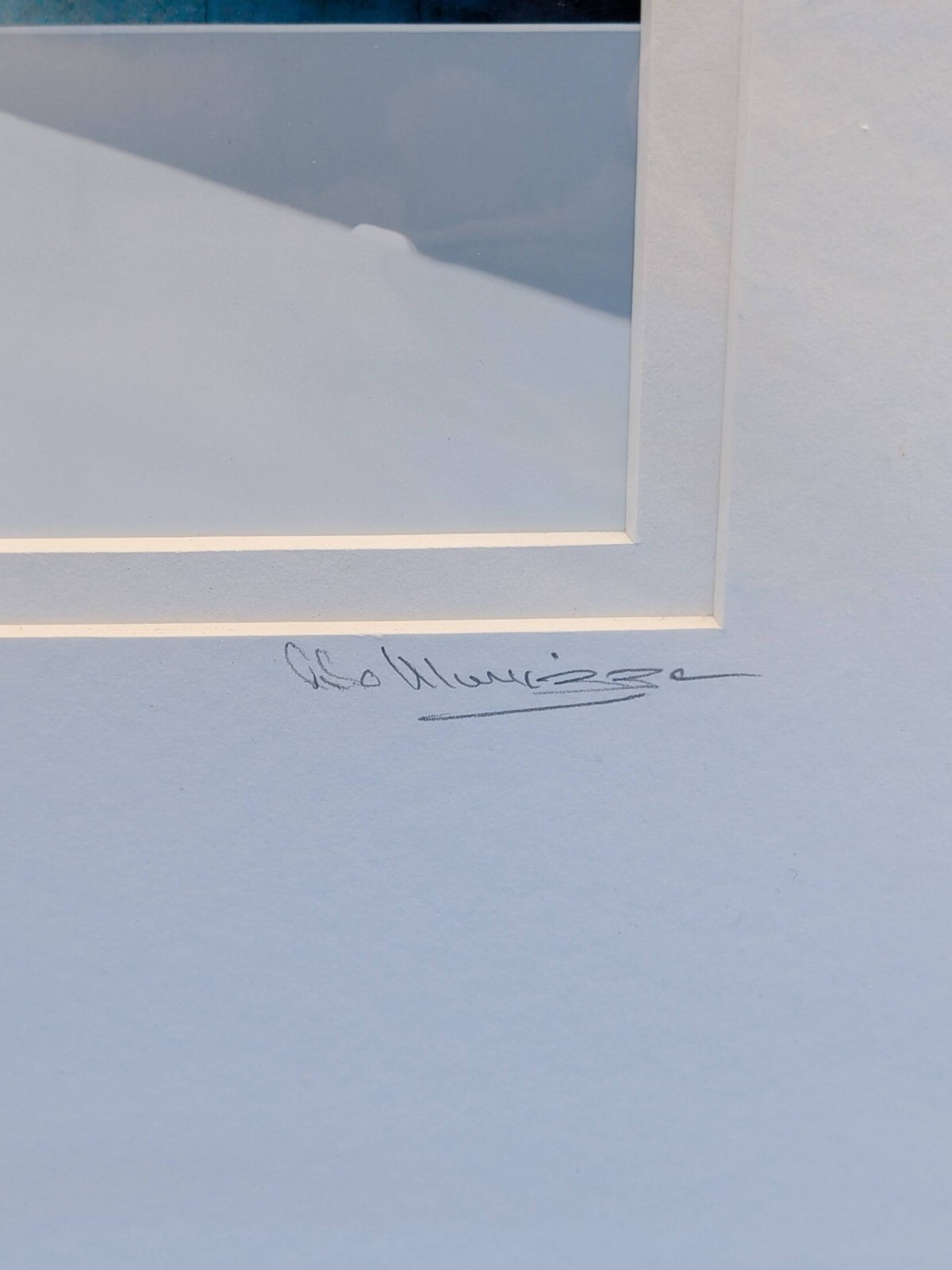 Photographic Art Digital Photo ‘ In Perpective ‘ by Late Alo Munizzo ’12 5″ X 7″