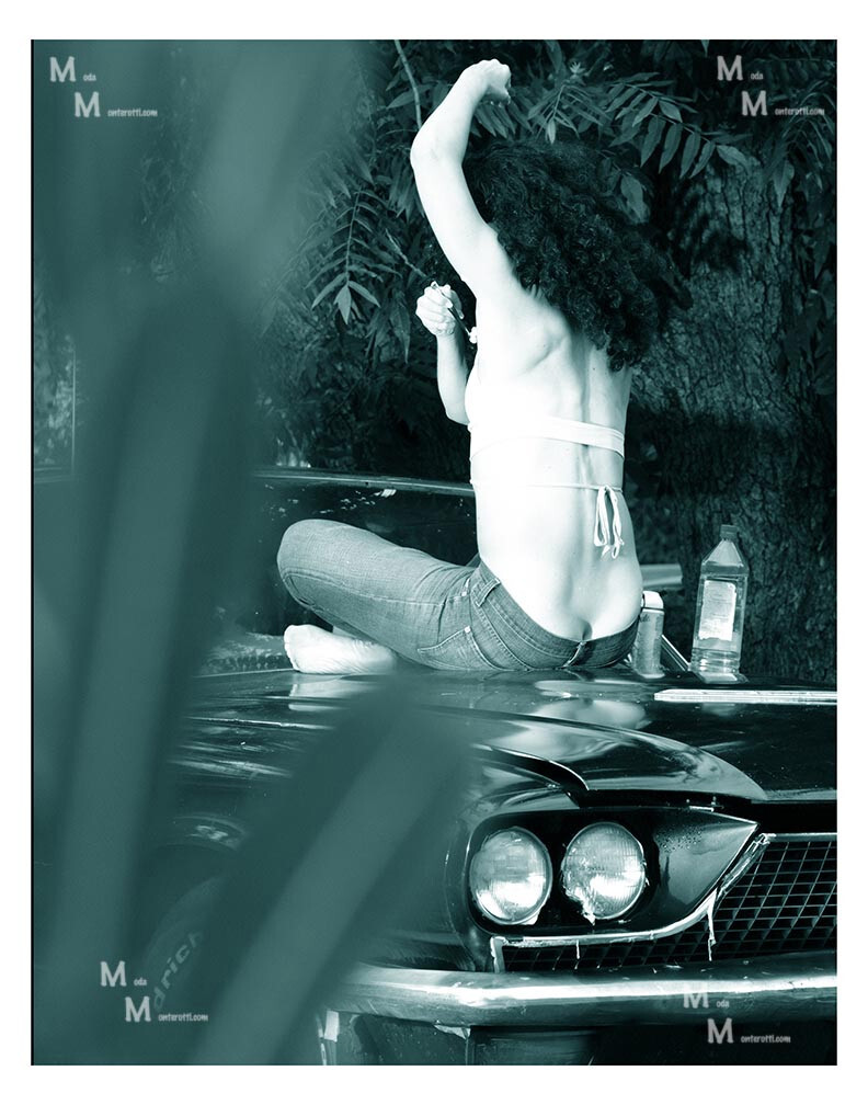 Woman Shaving, Limited Edition 1/22 Fine Art Image by Moda Monterotti