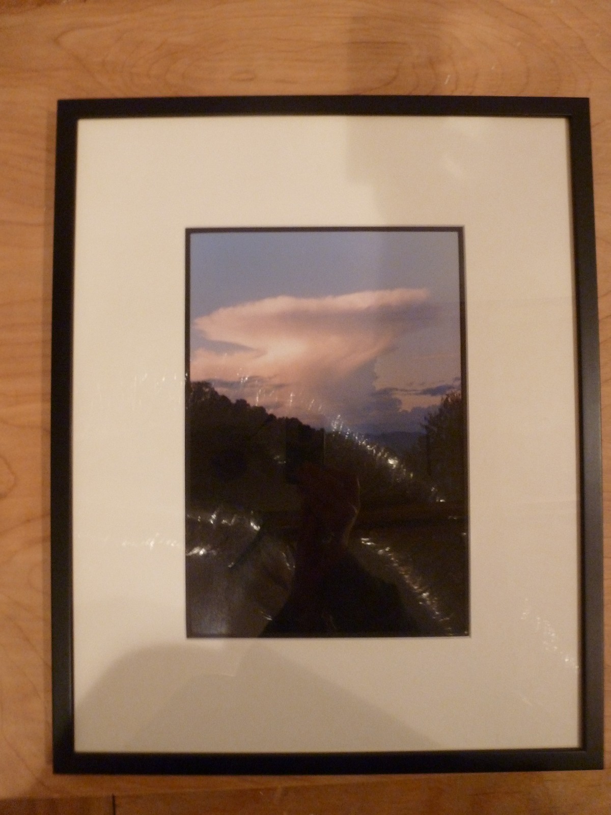 BEAUTIFUL FRAMED PHOTOGRAPHY OF SKY IN COLOMBIA SOUTH AMERICA 15″1/2 x 19″3/8