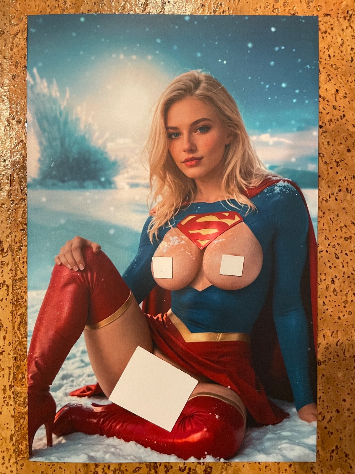SUPERGIRL Cosplay **Fantasy of Cosplay FULL/N VIRGIN VARIANT** LTD/100 SOLD OUT!