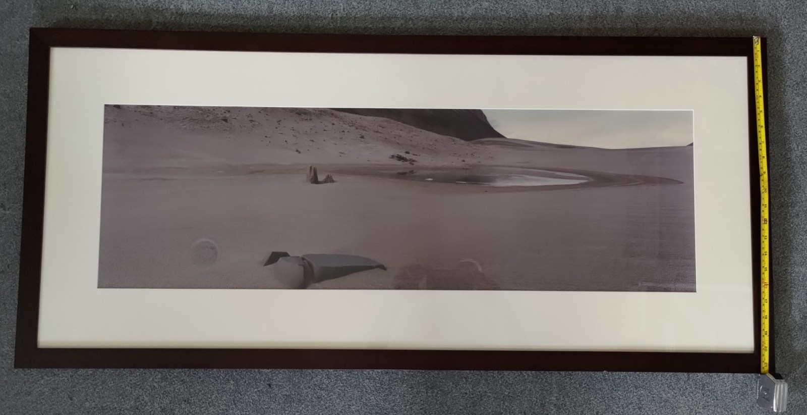 Stuart Klipper 12×38″ Chromogenic Photo Print – Framed & Matted – Antarctica