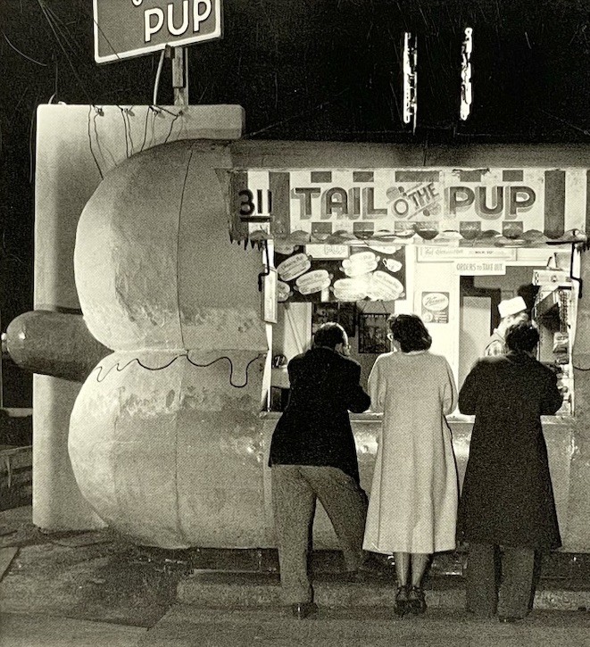 Weinermobile Los Angeles CA, 1949 – Fotofolio Art Print Card By Max Yavno