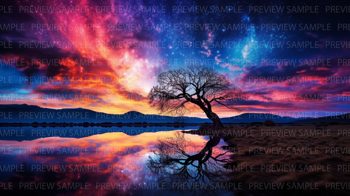 Digital Image Picture Photo Wallpaper Background Desktop Printable Art Lake Tree