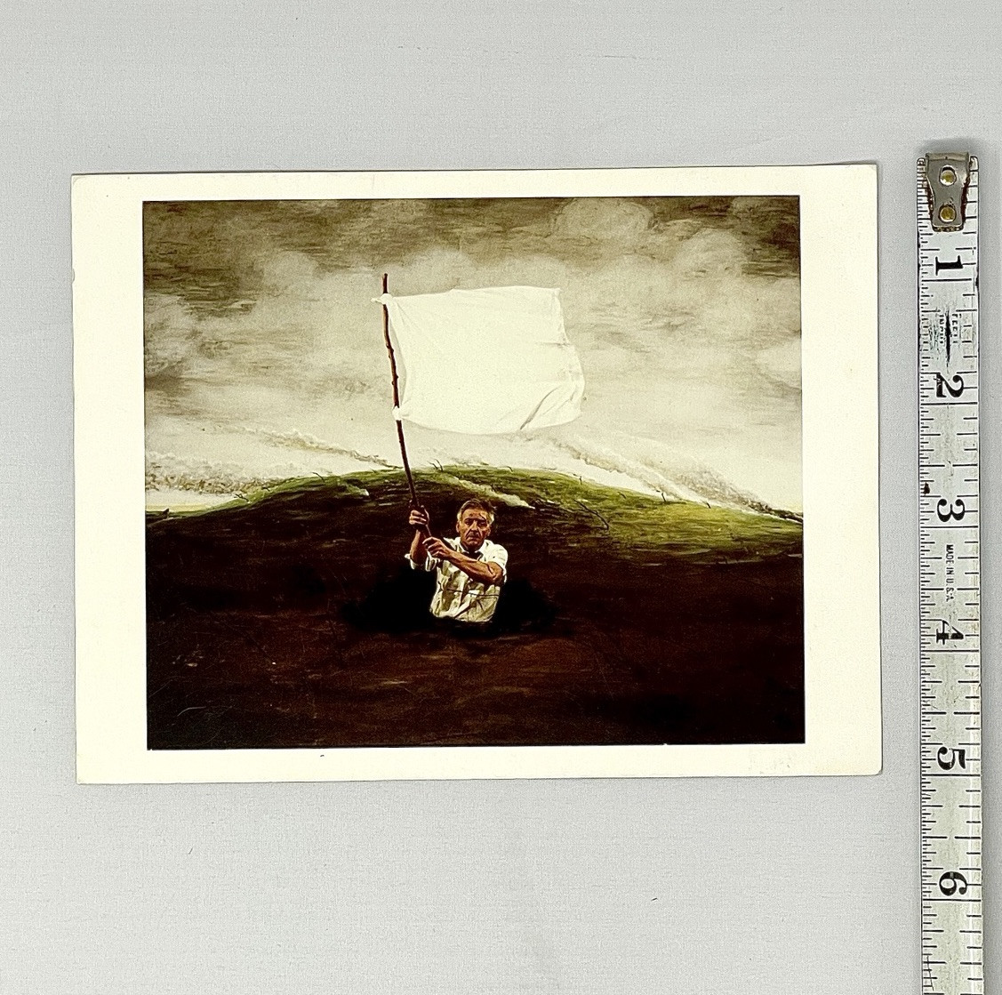 Teun Hocks (1947-2022) Art Announcement Card 2001 – PPOW Gallery NYC