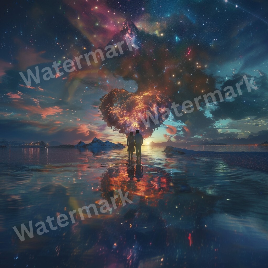 Digital Photo Wallpaper Image Picture Background Desktop Heart Cloud Romantic
