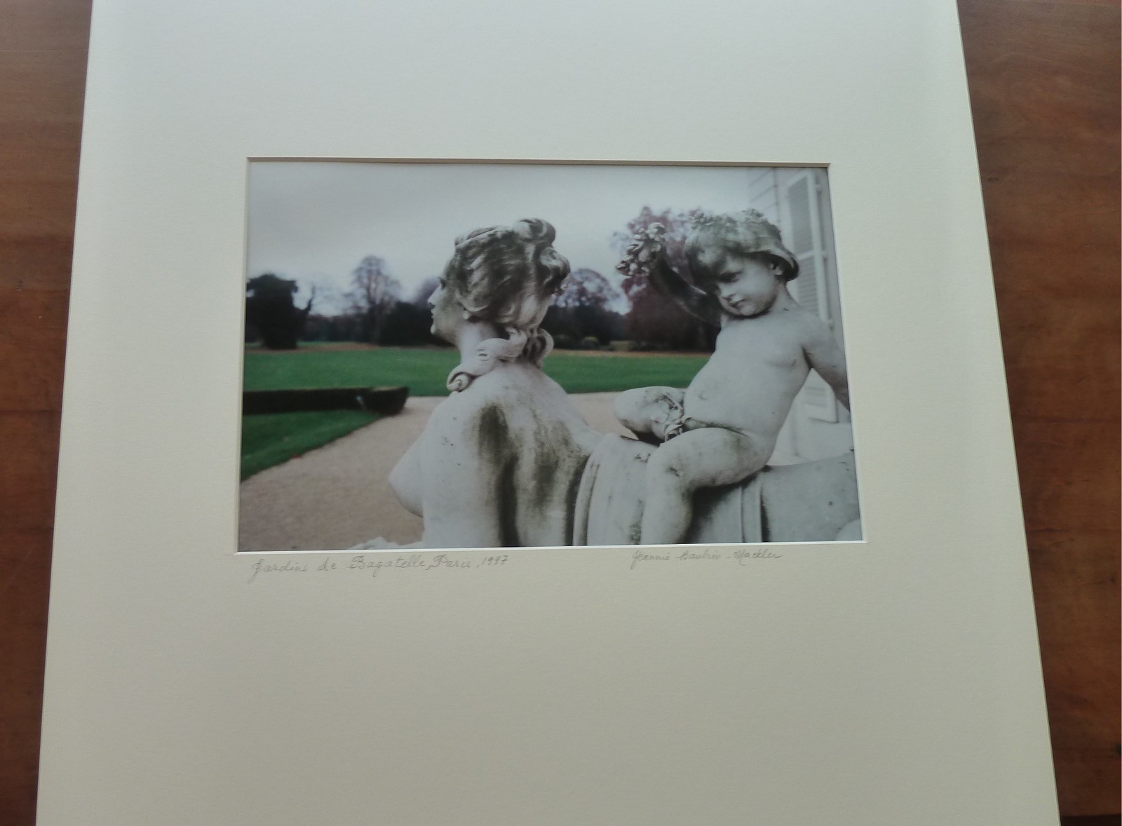 Jeannie Baubion-Mackler Photograph of Jardins de Bagatelle,Paris 1997