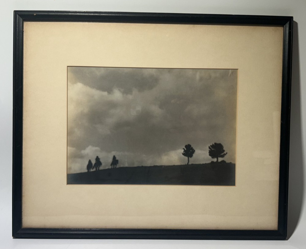 “Wide Open Spaces” ARTHUR DAILEY Silver Tone Original Western Photograph Framed