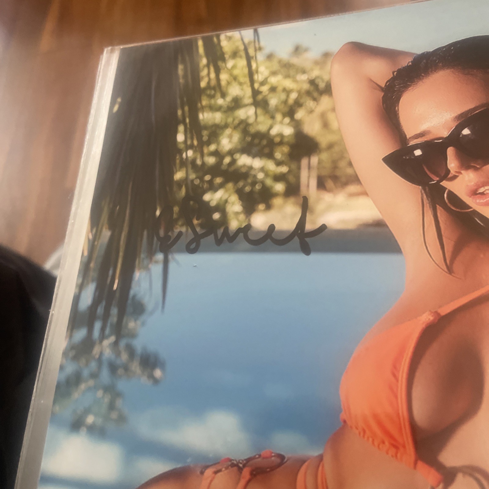 Eve Sweet Autographed 8×10 Photo Pornstar Adult Model COA TTM
