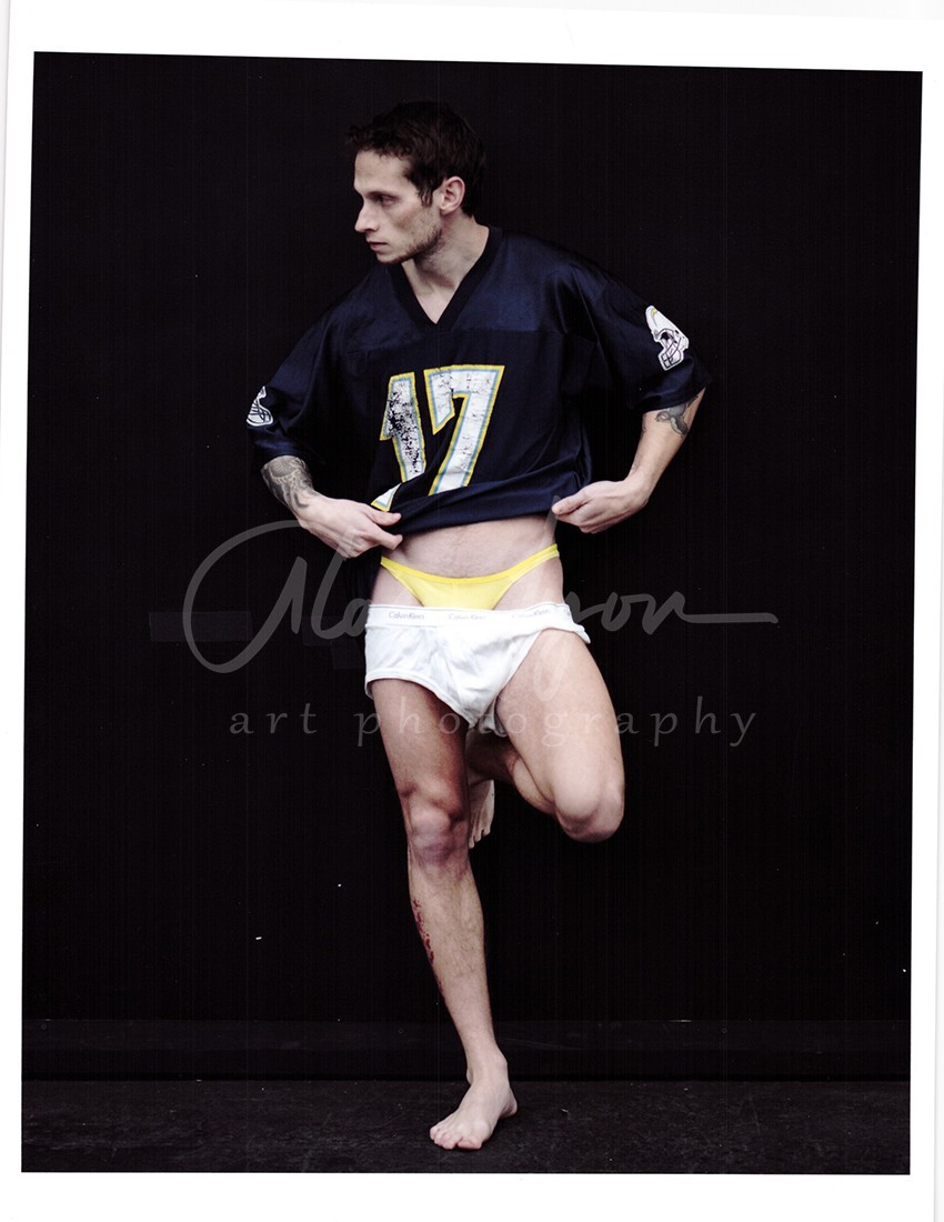11 X 8.5 Alan Lyon Original Male Photo gay interest (5) Ben Ryan # 17