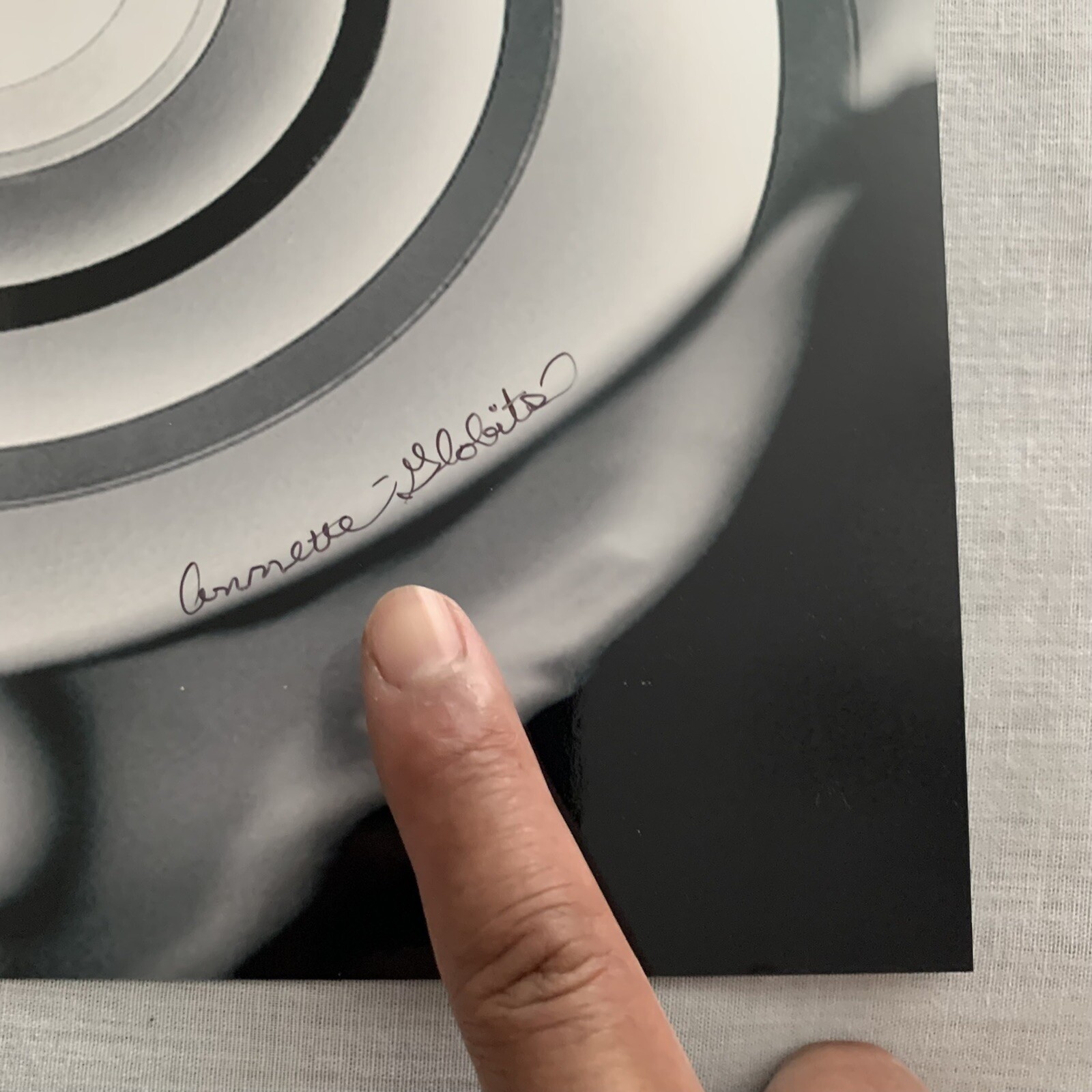 The Circle Game Annette Globits B&W Photo 2016 Signed By Artist 12” X 18”