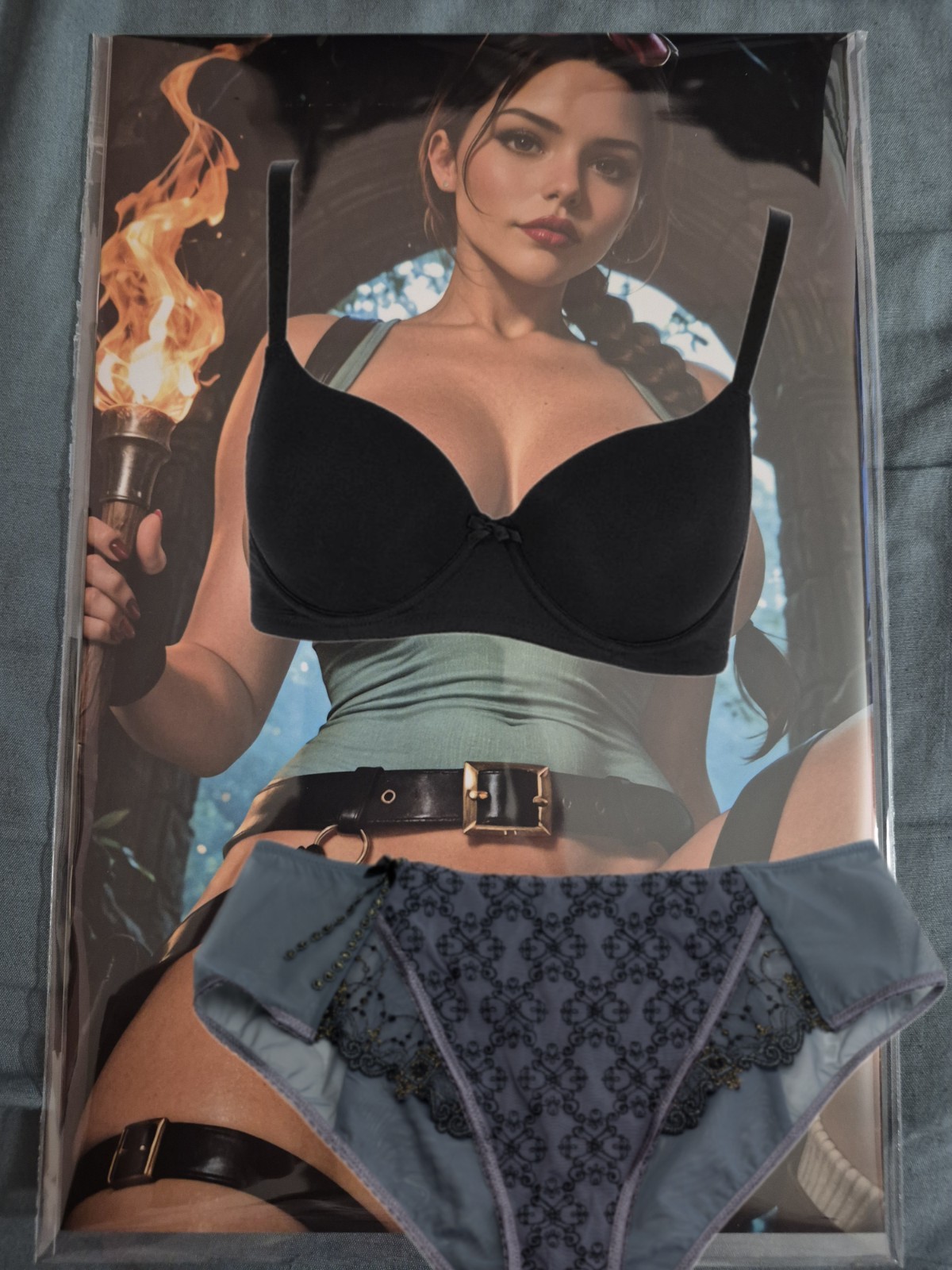 Fantasy of Cosplay #7 Full Chase Comic Raider Lara Croft VIRGIN Var Ltd 100