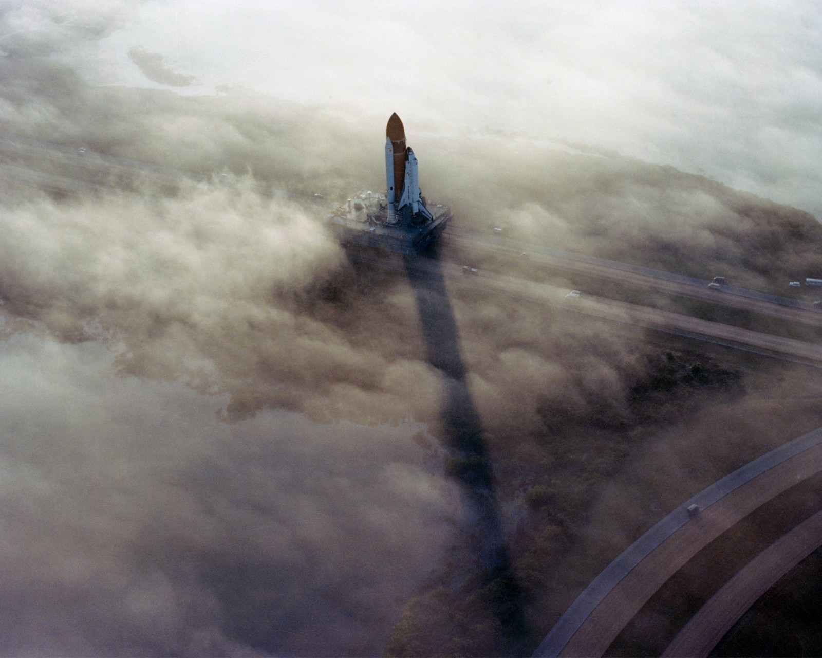 Challenger in Transit 8″x10″ Photograph Print 8×10