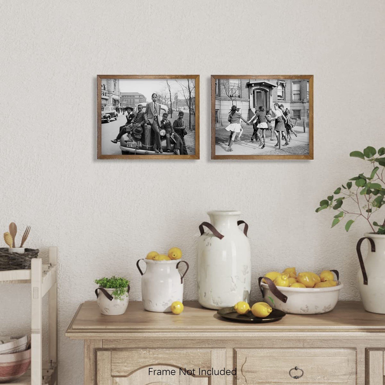 Vintage African American Photo Wall Art – Gifts for Black History Month, MLK …