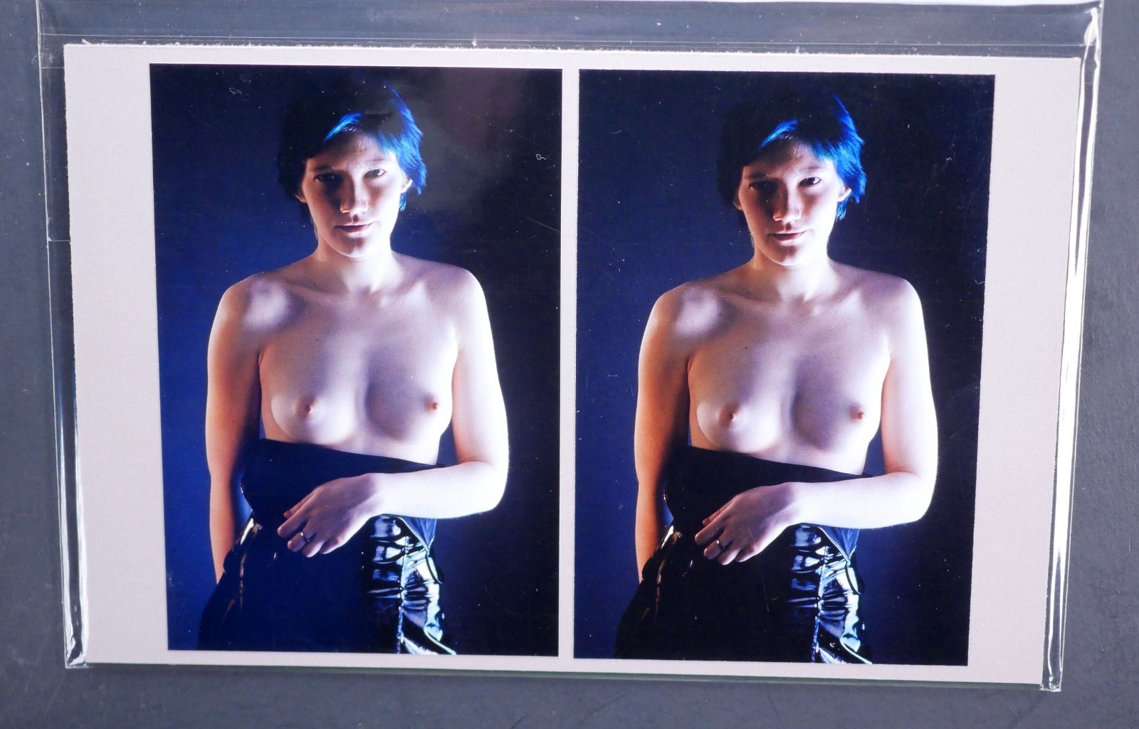 Boris Starosta 3D Stereoview – Morgan 1235- nude model signed 2004 #264