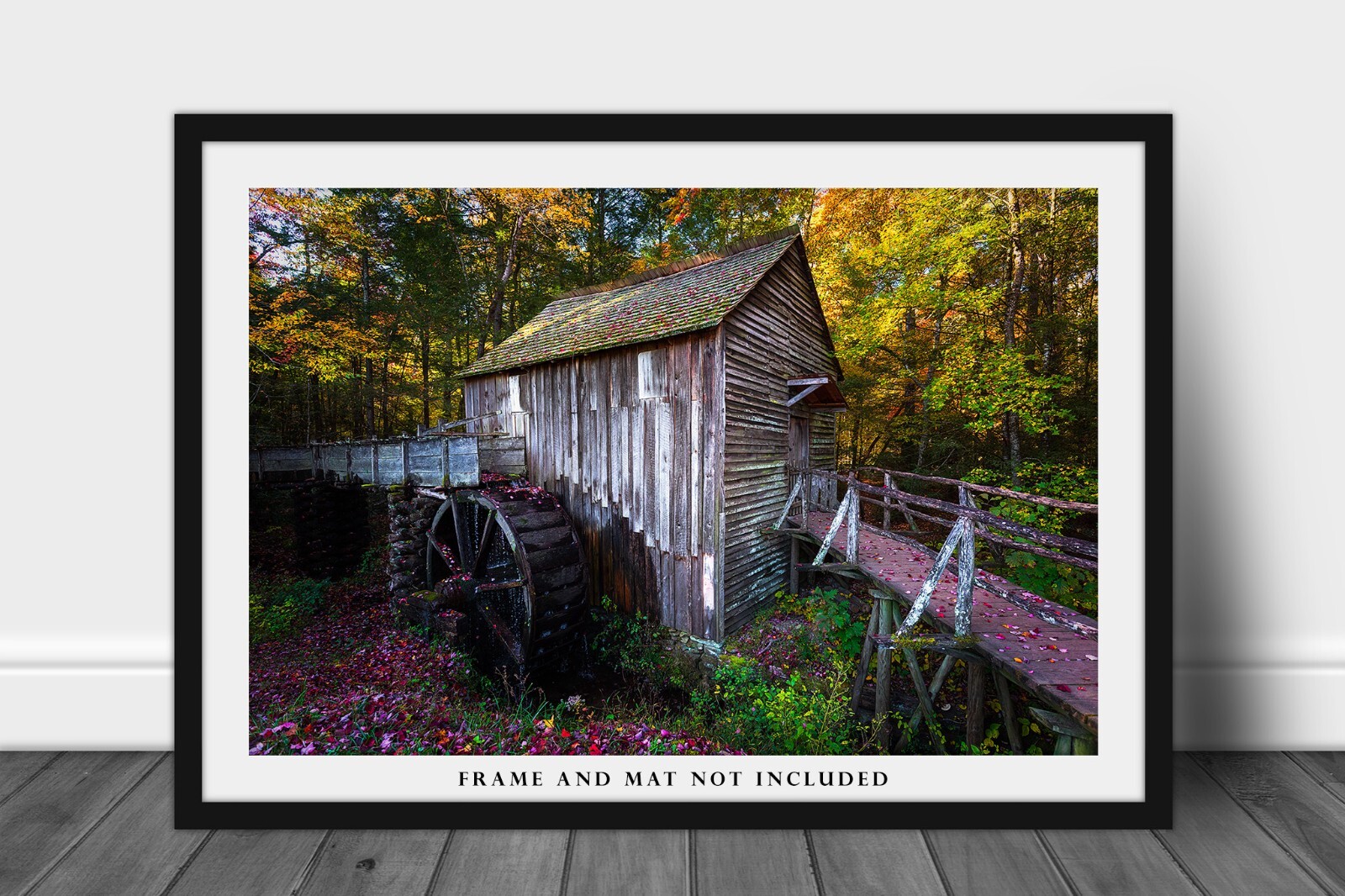 Cable Mill Photography Print: Tennessee Great Smoky Mountains Cades Cove Phot