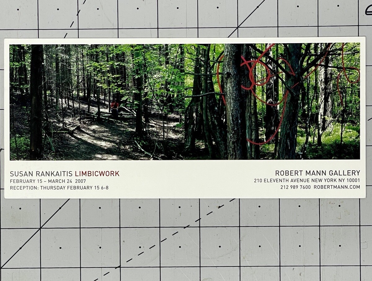 Susan Rankaitis (b. 1949) Art Announcement Card 2007 – Limbicwork