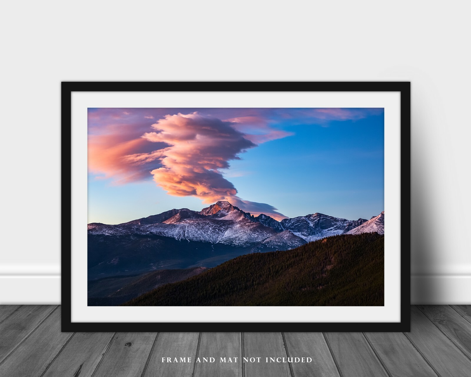 Longs Peak Photo Print | Rocky Mountain Wall Art | Colorado Photography