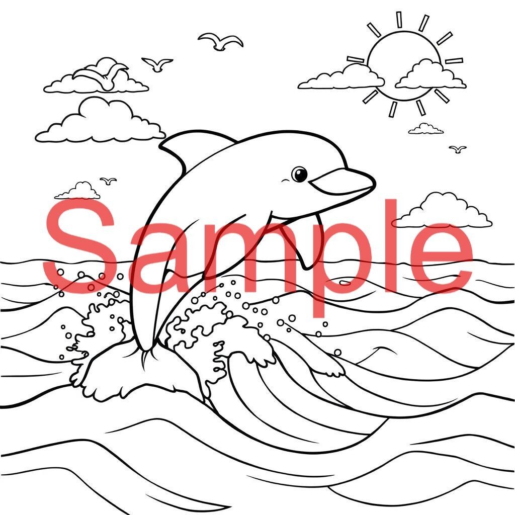 Coloring Book for Kids – Fun Safari & Forest Animals | 10 Adorable Scenes