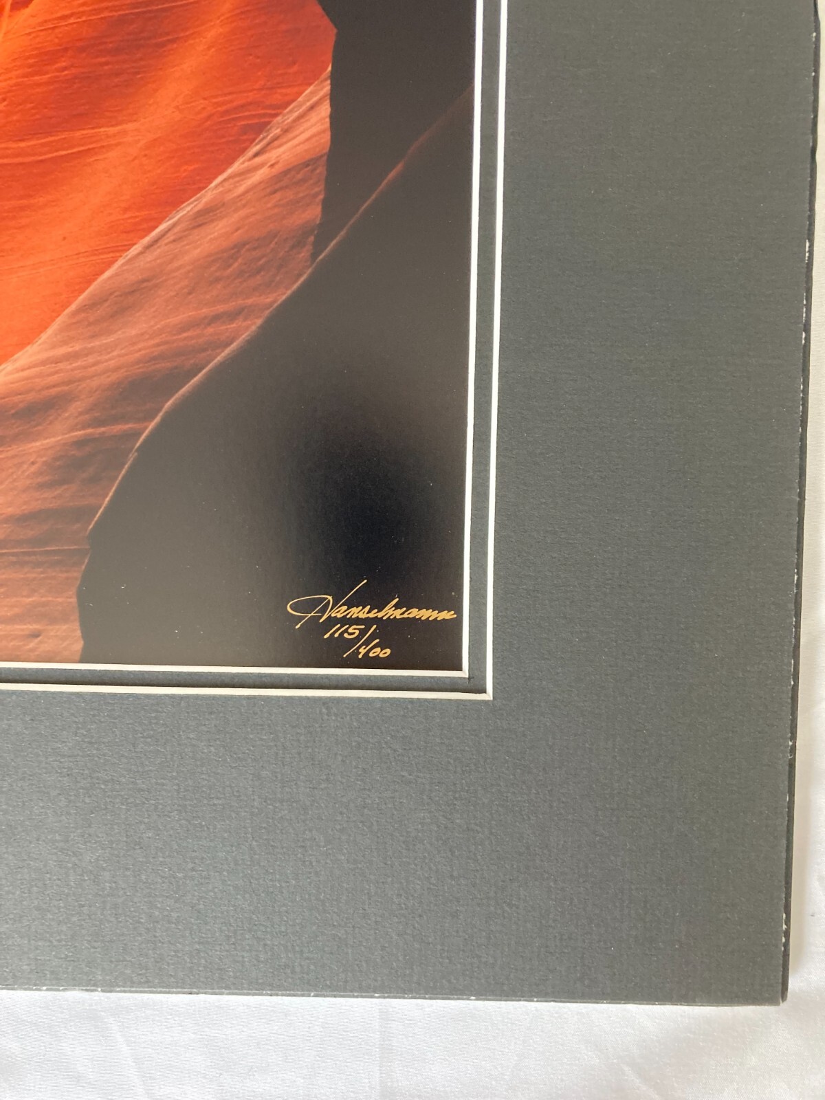 ANTELOPE CANYON, ARIZONA X2 Signed FRED & JOAN HANSELMANN Limited Edition Print