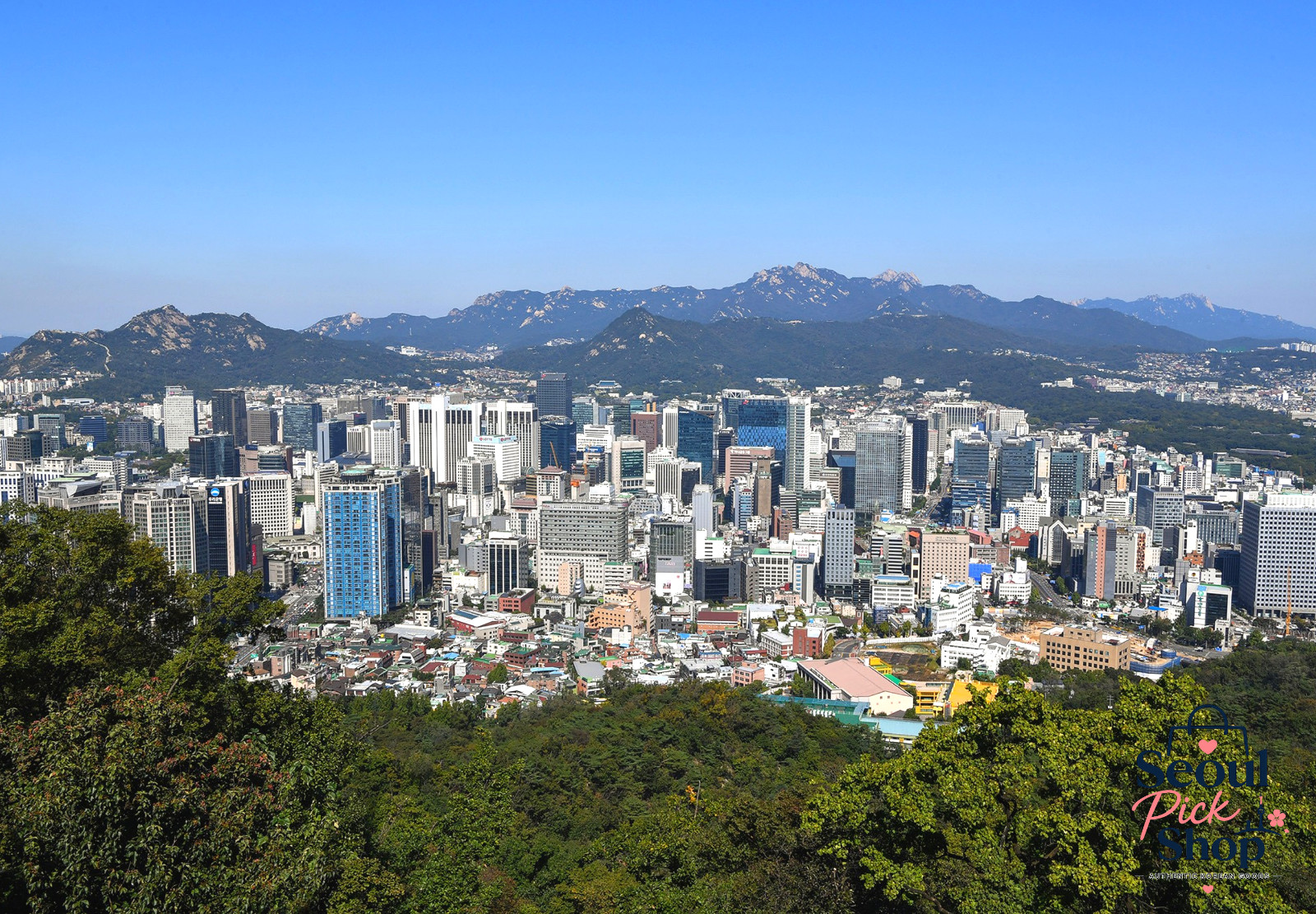 Seoul City View from Namsan – Fine Art Photography Print by K.S. Song