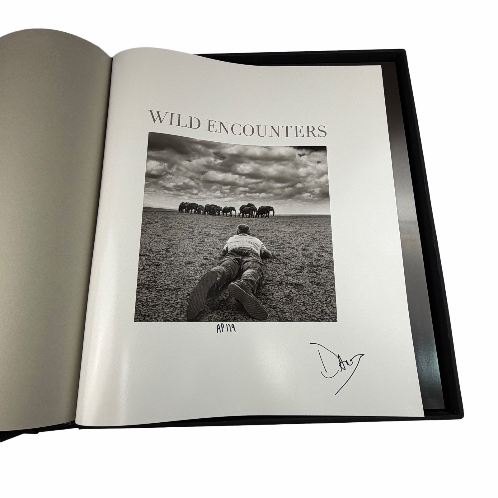 David Yarrow Wild Encounters Signed Book Rizzoli Artist Proof AP Clamshell Box