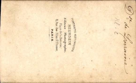 CdV Duchess of Lorraine, Portrait – 11159522