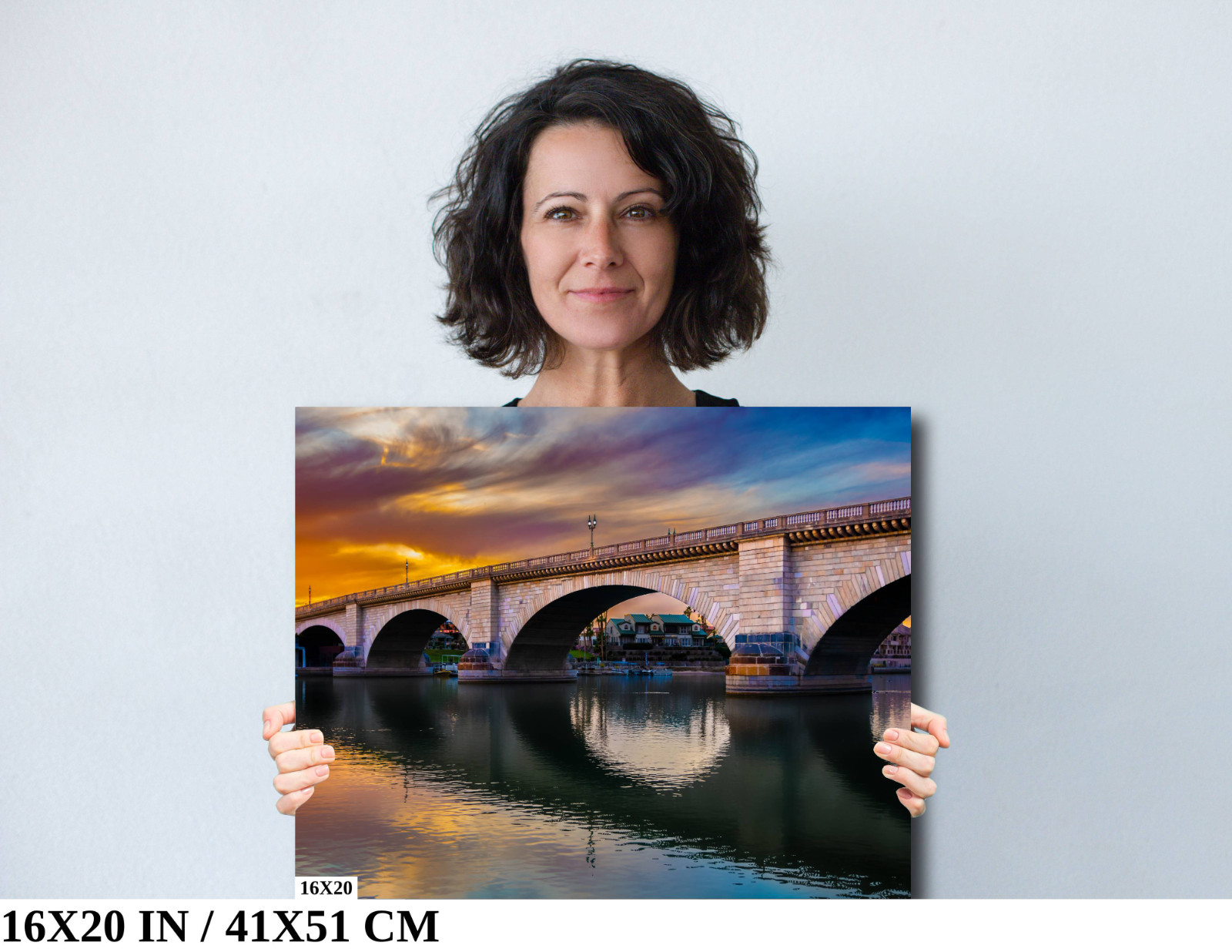 Lakefront Legacy: London Bridge Lake Havasu City Arizona Print