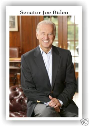 POSTER Senator Joe Biden Democrat