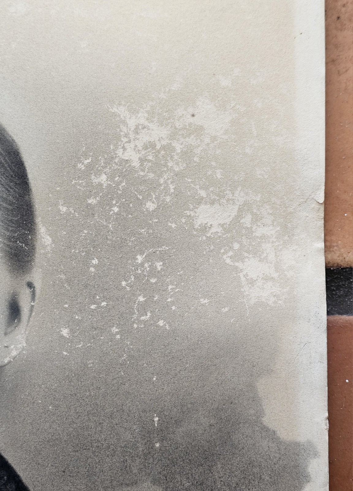Antique Studio CRAYON PORTRAIT, Tennessee Farmers Pioneers Oddities BOGLE FAMILY