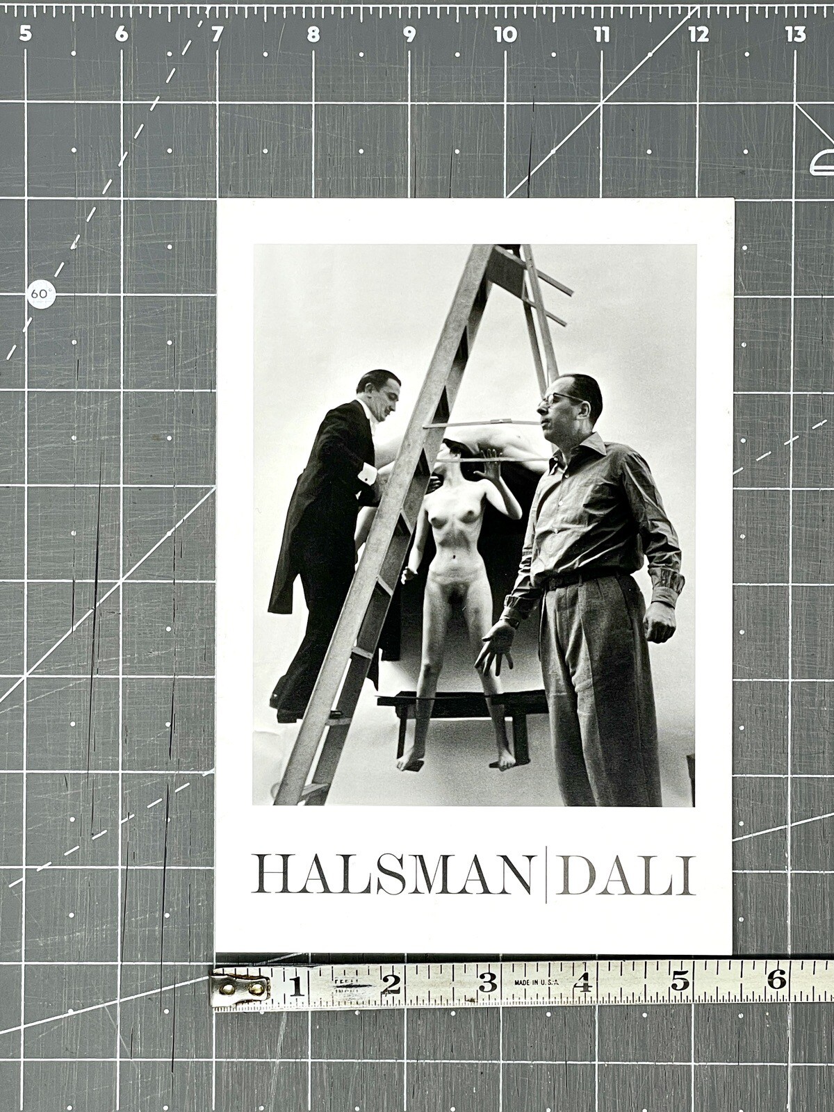 Phillipe Halsman (1906-1979) Art Show Announcement Card – Dali Photographs 2004