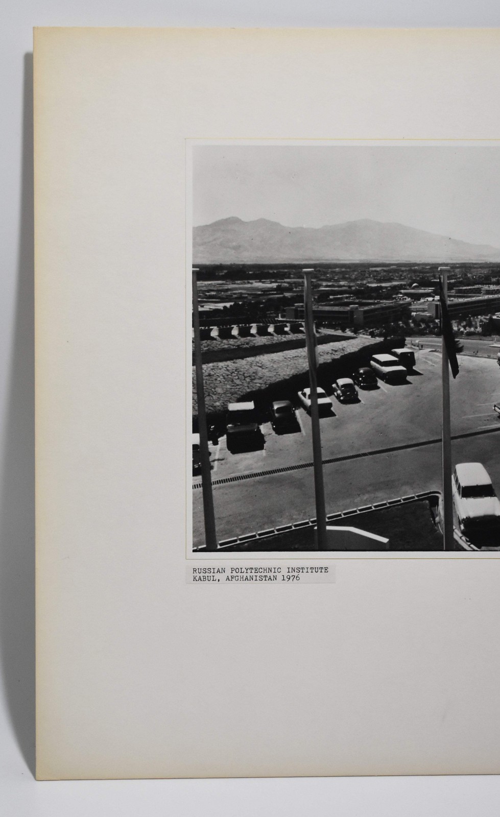 J.W. Howlett Photograph: Russian Polytechnic Institute Kabul, Afghanistan 1976