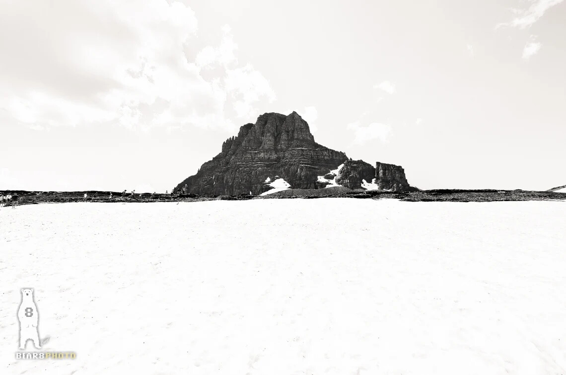 Clements Mountain – Glacier National Park, Montana – Minimalist Landscape Prints